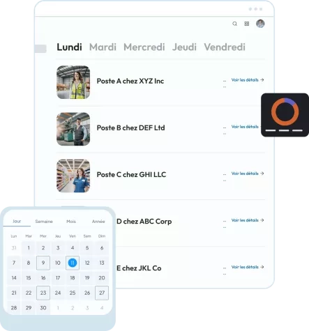 multiples calendriers
